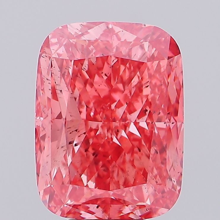 Loose Diamond - CUSHION MODIFIED 10.04ct Fancy Vivid Pink SI1: Loose Diamond - CUSHION MODIFIED 10.04ct Fancy Vivid Pink SI1 Source: This is a real non-mined Diamond that has been grown in a lab Shape: CUSHION MODIFIED Carats: 10.04 Color: Fancy Vivid Pink Certif