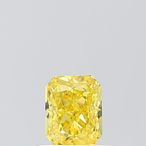 Loose Diamond - RADIANT 0.51ct Fancy Vivid Yellow VS1: Loose Diamond - RADIANT 0.51ct Fancy Vivid Yellow VS1 Source: This is a real non-mined Diamond that has been grown in a lab Shape: RADIANT Carats: 0.51 Color: Fancy Vivid Yellow Certification: IGI Vid