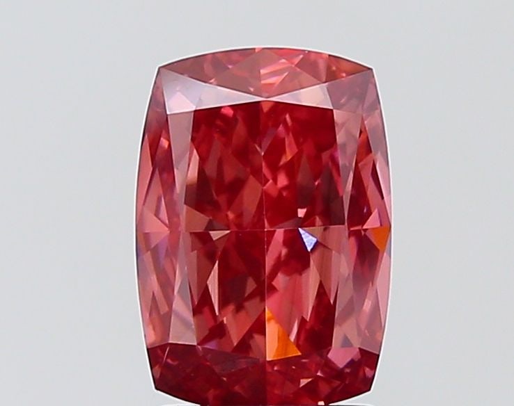 Loose Diamond - CUSHION MODIFIED 3.0ct Fancy Vivid Pink VS2: Loose Diamond - CUSHION MODIFIED 3.0ct Fancy Vivid Pink VS2 Source: This is a real non-mined Diamond that has been grown in a lab Shape: CUSHION MODIFIED Carats: 3.0 Color: Fancy Vivid Pink Certificat