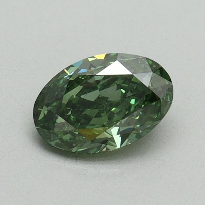 Loose Diamond - OVAL 0.58ct Fancy Vivid Green SI1 (1 of 1)