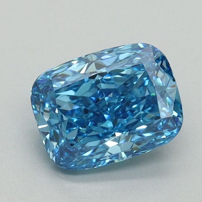Loose Diamond - CUSHION MODIFIED 1.07ct Fancy Vivid Blue VS1: Loose Diamond - CUSHION MODIFIED 1.07ct Fancy Vivid Blue VS1 Source: This is a real non-mined Diamond that has been grown in a lab Shape: CUSHION MODIFIED Carats: 1.07 Color: Fancy Vivid Blue Certific