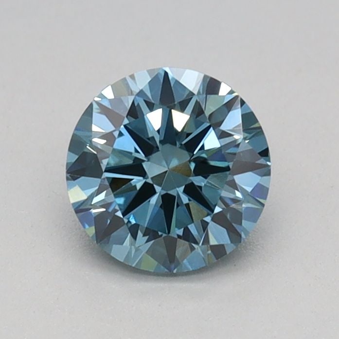 Loose Diamond - ROUND 0.5ct Fancy Vivid Blue VVS2: Loose Diamond - ROUND 0.5ct Fancy Vivid Blue VVS2 Source: This is a real non-mined Diamond that has been grown in a lab Shape: ROUND Carats: 0.5 Color: Fancy Vivid Blue Certification: IGI Video:
