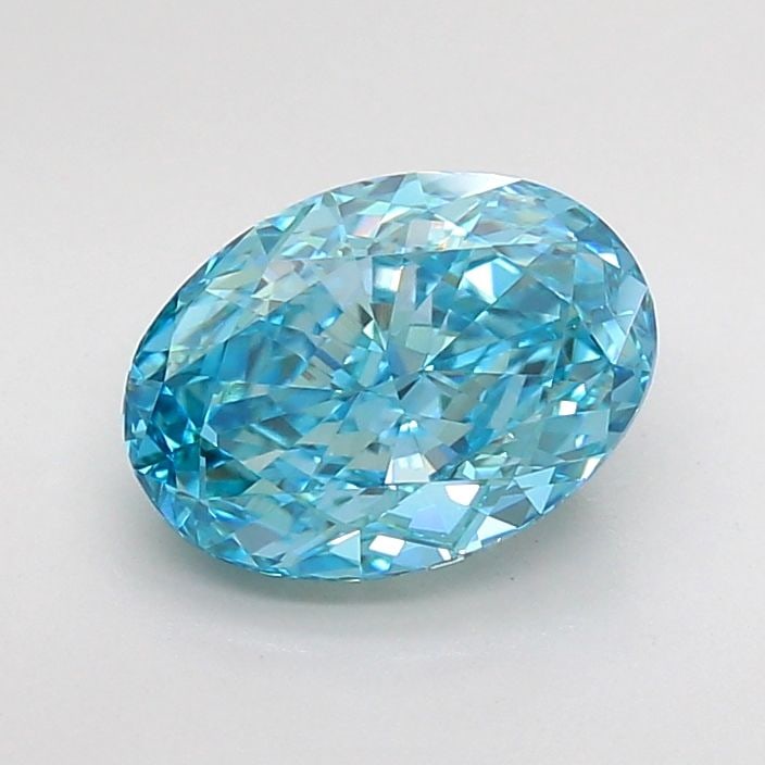 Loose Diamond - OVAL 2.0ct Fancy Vivid Blue VS1: Loose Diamond - OVAL 2.0ct Fancy Vivid Blue VS1 Source: This is a real non-mined Diamond that has been grown in a lab Shape: OVAL Carats: 2.0 Color: Fancy Vivid Blue Certification: IGI Video:
