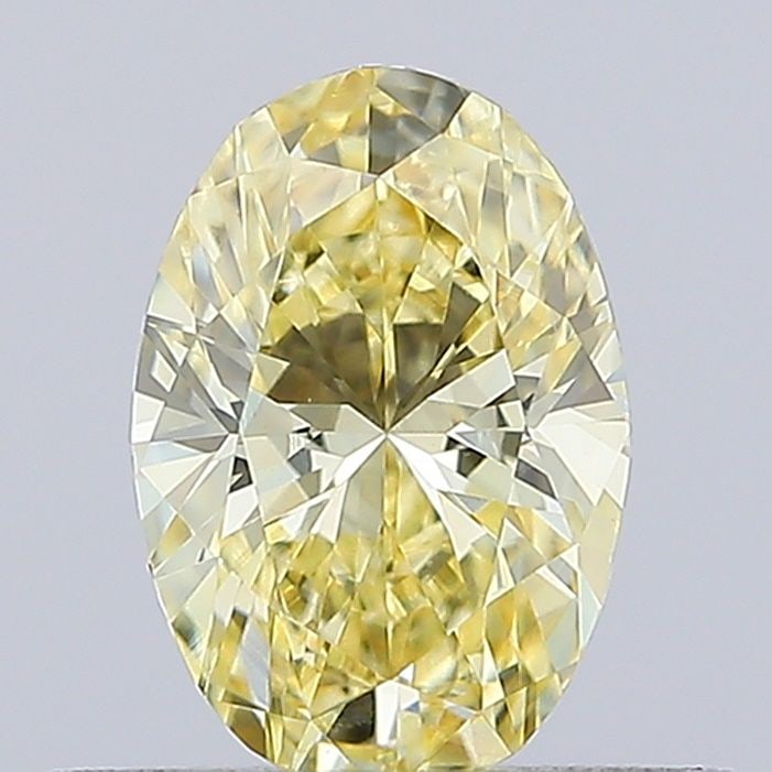 Loose Diamond - OVAL 0.5ct Fancy Intense Yellow VVS2: Loose Diamond - OVAL 0.5ct Fancy Intense Yellow VVS2 Source: This is a real non-mined Diamond that has been grown in a lab Shape: OVAL Carats: 0.5 Color: Fancy Intense Yellow Certification: IGI Video: