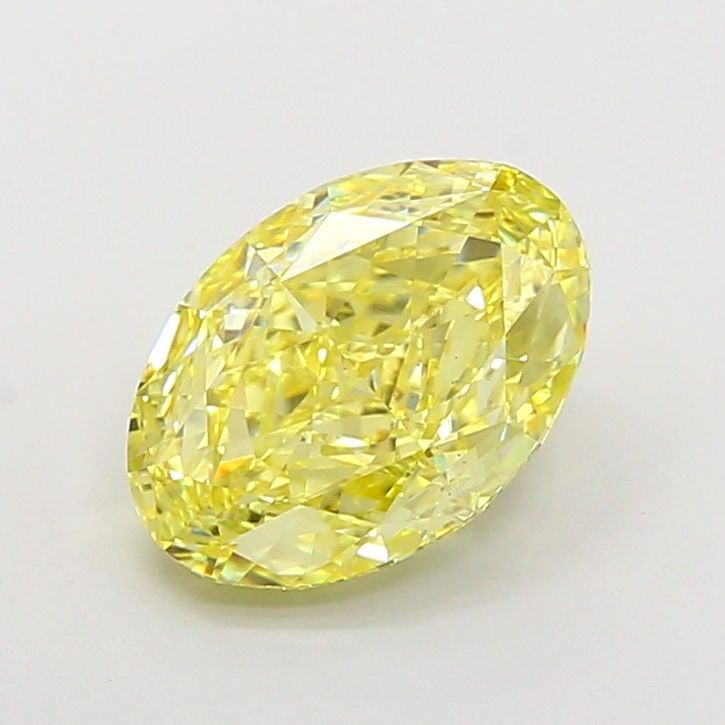 Loose Diamond - OVAL 3.59ct Fancy Intense Yellow VS2: Loose Diamond - OVAL 3.59ct Fancy Intense Yellow VS2 Source: This is a real non-mined Diamond that has been grown in a lab Shape: OVAL Carats: 3.59 Color: Fancy Intense Yellow Certification: IGI Video