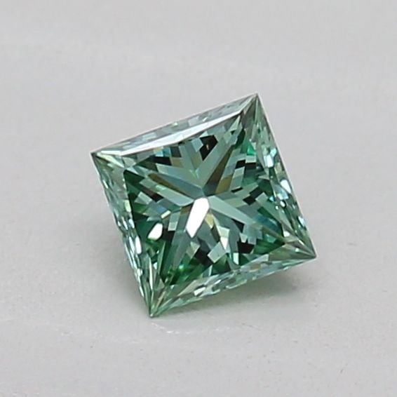 Loose Diamond - PRINCESS 0.19ct Fancy Vivid Green VVS2: Loose Diamond - PRINCESS 0.19ct Fancy Vivid Green VVS2 Source: This is a real non-mined Diamond that has been grown in a lab Shape: PRINCESS Carats: 0.19 Color: Fancy Vivid Green Certification: IGI Vi