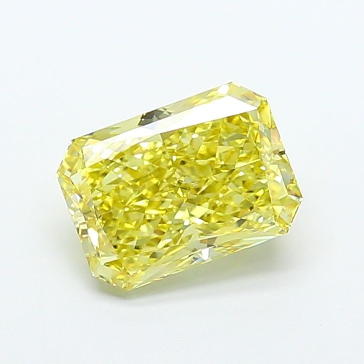 Loose Diamond - RADIANT 4.05ct Fancy Intense Yellow VS2: Loose Diamond - RADIANT 4.05ct Fancy Intense Yellow VS2 Source: This is a real non-mined Diamond that has been grown in a lab Shape: RADIANT Carats: 4.05 Color: Fancy Intense Yellow Certification: IGI
