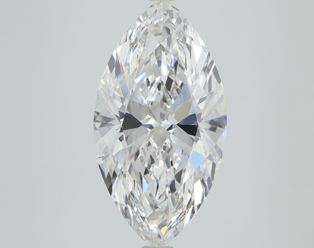 Loose Diamond - MARQUISE 2.86ct F VVS1: Loose Diamond - MARQUISE 2.86ct F VVS1 Source: This is a real non-mined Diamond that has been grown in a lab Shape: MARQUISE Carats: 2.86 Color: F Clarity: VVS1 Certification: IGI Video: