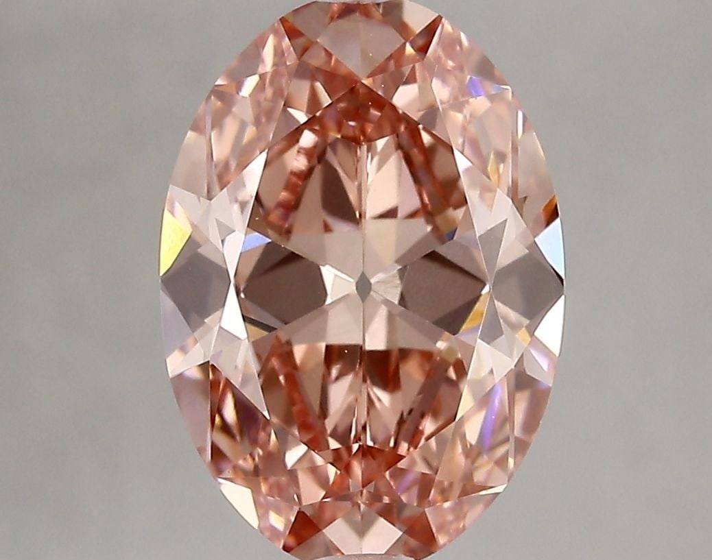 Loose Diamond - OVAL 3.45ct Fancy Vivid Pink VVS2: Loose Diamond - OVAL 3.45ct Fancy Vivid Pink VVS2 Source: This is a real non-mined Diamond that has been grown in a lab Shape: OVAL Carats: 3.45 Color: Fancy Vivid Pink Certification: IGI Video: