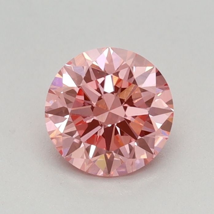 Loose Diamond - ROUND 0.49ct Fancy Vivid Pink VVS2: Loose Diamond - ROUND 0.49ct Fancy Vivid Pink VVS2 Source: This is a real non-mined Diamond that has been grown in a lab Shape: ROUND Carats: 0.49 Color: Fancy Vivid Pink Certification: IGI Video: