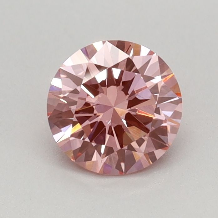 Loose Diamond - ROUND 0.48ct Fancy Vivid Pink VS1: Loose Diamond - ROUND 0.48ct Fancy Vivid Pink VS1 Source: This is a real non-mined Diamond that has been grown in a lab Shape: ROUND Carats: 0.48 Color: Fancy Vivid Pink Certification: IGI Video: