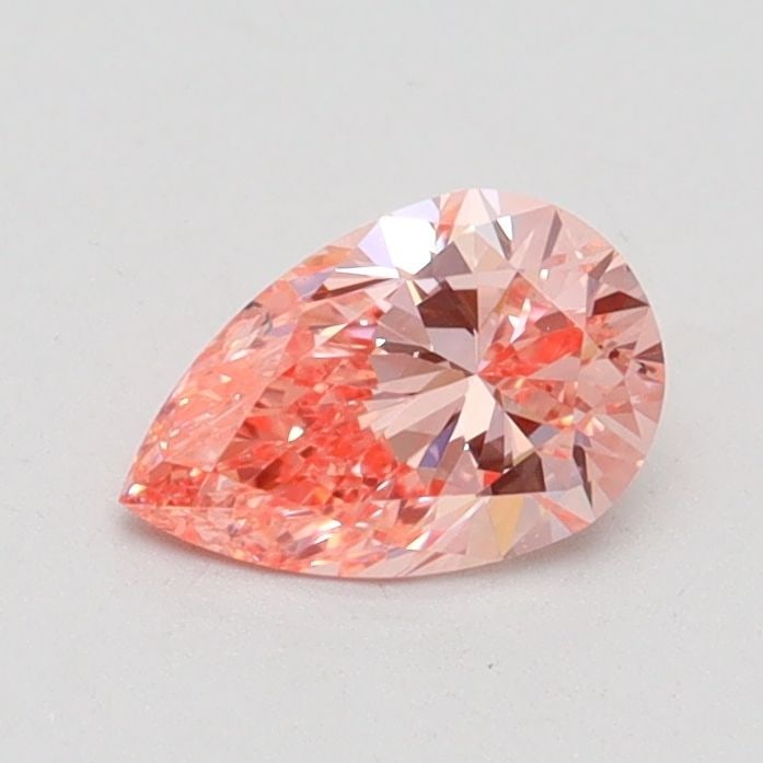 Loose Diamond - PEAR 0.55ct Fancy Intense Pink SI1: Loose Diamond - PEAR 0.55ct Fancy Intense Pink SI1 Source: This is a real non-mined Diamond that has been grown in a lab Shape: PEAR Carats: 0.55 Color: Fancy Intense Pink Certification: IGI Video: