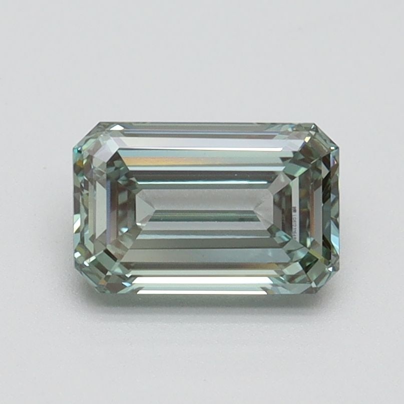 Loose Diamond - EMERALD 1.02ct Fancy Intense Green VVS2 (1 of 1)