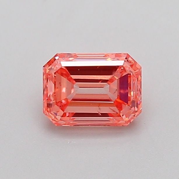 Loose Diamond - EMERALD 0.7ct Fancy Vivid Pink SI2: Loose Diamond - EMERALD 0.7ct Fancy Vivid Pink SI2 Source: This is a real non-mined Diamond that has been grown in a lab Shape: EMERALD Carats: 0.7 Color: Fancy Vivid Pink Certification: NONE Video: