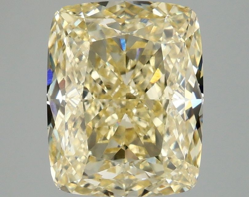 Loose Diamond - CUSHION MODIFIED 3.09ct Fancy Intense Yellow VS1: Loose Diamond - CUSHION MODIFIED 3.09ct Fancy Intense Yellow VS1 Source: This is a real non-mined Diamond that has been grown in a lab Shape: CUSHION MODIFIED Carats: 3.09 Color: Fancy Intense Yellow