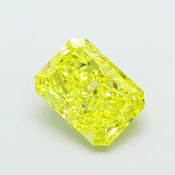 Loose Diamond - RADIANT 1.07ct Fancy Vivid Yellow VS1: Loose Diamond - RADIANT 1.07ct Fancy Vivid Yellow VS1 Source: This is a real non-mined Diamond that has been grown in a lab Shape: RADIANT Carats: 1.07 Color: Fancy Vivid Yellow Certification: IGI Vid