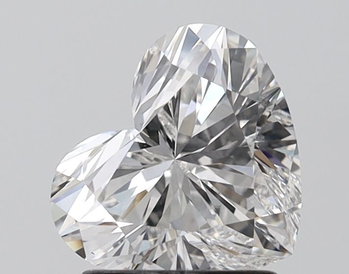 Loose Diamond - HEART 1.6ct F VS1: Loose Diamond - HEART 1.6ct F VS1 Source: This is a real non-mined Diamond that has been grown in a lab Shape: HEART Carats: 1.6 Color: F Clarity: VS1 Certification: IGI Video: