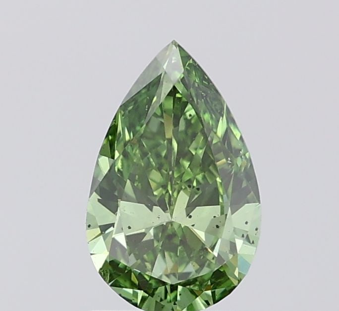 Loose Diamond - PEAR 1.0ct Fancy Vivid Green SI1: Loose Diamond - PEAR 1.0ct Fancy Vivid Green SI1 Source: This is a real non-mined Diamond that has been grown in a lab Shape: PEAR Carats: 1.0 Color: Fancy Vivid Green Certification: IGI Video: