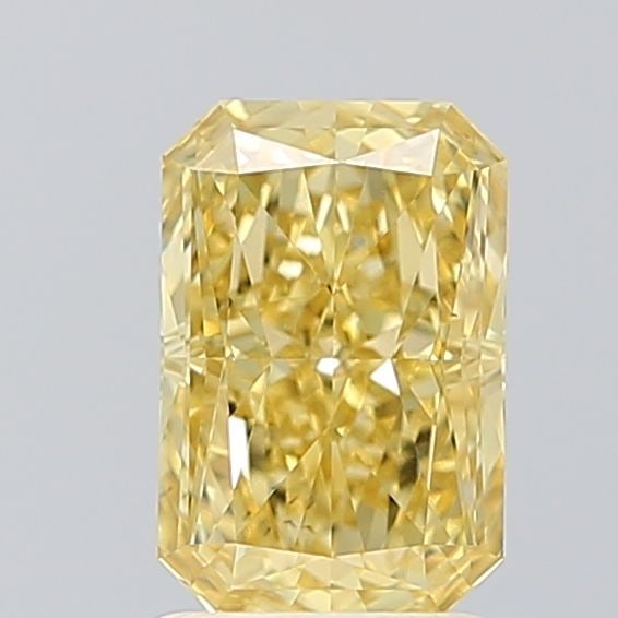 Loose Diamond - RADIANT 1.71ct Fancy Vivid Yellow VS1: Loose Diamond - RADIANT 1.71ct Fancy Vivid Yellow VS1 Source: This is a real non-mined Diamond that has been grown in a lab Shape: RADIANT Carats: 1.71 Color: Fancy Vivid Yellow Certification: IGI Vid