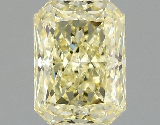 Loose Diamond - RADIANT 1.57ct Fancy Intense Yellow VS1: Loose Diamond - RADIANT 1.57ct Fancy Intense Yellow VS1 Source: This is a real non-mined Diamond that has been grown in a lab Shape: RADIANT Carats: 1.57 Color: Fancy Intense Yellow Certification: IGI