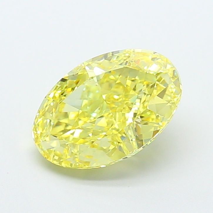 Loose Diamond - OVAL 3.56ct Fancy Intense Yellow VS1: Loose Diamond - OVAL 3.56ct Fancy Intense Yellow VS1 Source: This is a real non-mined Diamond that has been grown in a lab Shape: OVAL Carats: 3.56 Color: Fancy Intense Yellow Certification: IGI Video