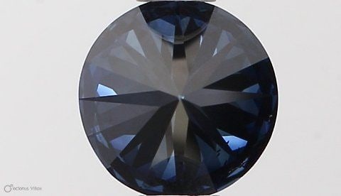 Loose Diamond - ROUND 0.56ct Fancy Vivid Blue SI1: Loose Diamond - ROUND 0.56ct Fancy Vivid Blue SI1 Source: This is a real non-mined Diamond that has been grown in a lab Shape: ROUND Carats: 0.56 Color: Fancy Vivid Blue Certification: IGI Video:
