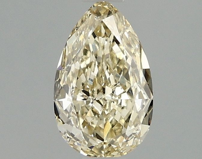 Loose Diamond - PEAR 1.01ct Fancy Intense Yellow VVS2: Loose Diamond - PEAR 1.01ct Fancy Intense Yellow VVS2 Source: This is a real non-mined Diamond that has been grown in a lab Shape: PEAR Carats: 1.01 Color: Fancy Intense Yellow Certification: IGI Vide