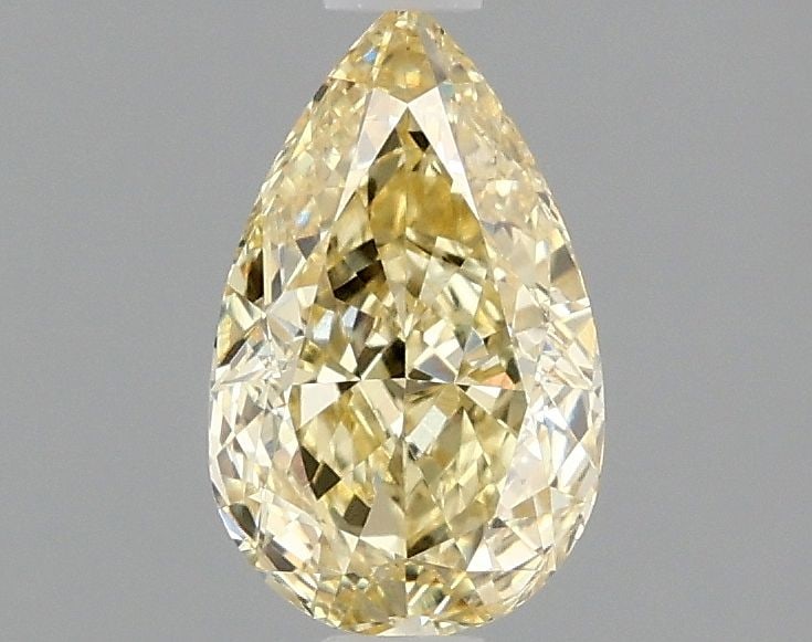 Loose Diamond - PEAR 1.13ct Fancy Intense Yellow VVS2: Loose Diamond - PEAR 1.13ct Fancy Intense Yellow VVS2 Source: This is a real non-mined Diamond that has been grown in a lab Shape: PEAR Carats: 1.13 Color: Fancy Intense Yellow Certification: IGI Vide