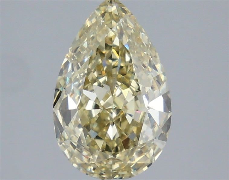 Loose Diamond - PEAR 2.56ct Fancy Yellow VS1: Loose Diamond - PEAR 2.56ct Fancy Yellow VS1 Source: This is a real non-mined Diamond that has been grown in a lab Shape: PEAR Carats: 2.56 Color: Fancy Yellow Certification: IGI Video: