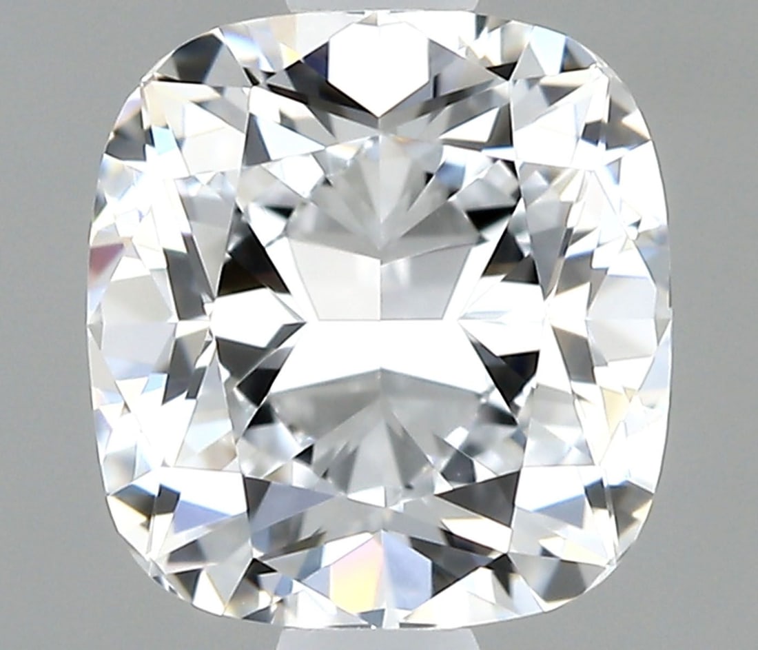 Loose Diamond - CUSHION MODIFIED 1.21ct D VVS1: Loose Diamond - CUSHION MODIFIED 1.21ct D VVS1 Source: This is a real non-mined Diamond that has been grown in a lab Shape: CUSHION MODIFIED Carats: 1.21 Color: D Clarity: VVS1 Certification: IGI Vide
