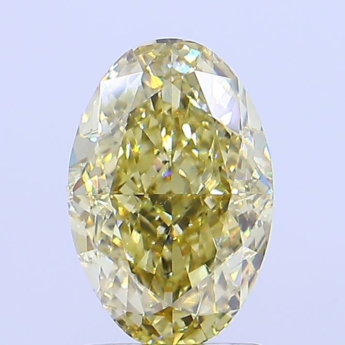 Loose Diamond - OVAL 1.94ct Fancy Intense Yellow VVS2: Loose Diamond - OVAL 1.94ct Fancy Intense Yellow VVS2 Source: This is a real non-mined Diamond that has been grown in a lab Shape: OVAL Carats: 1.94 Color: Fancy Intense Yellow Certification: IGI Vide