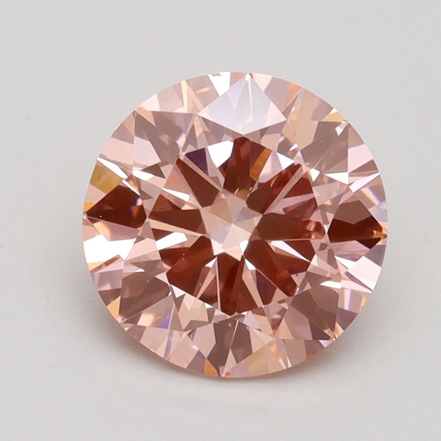 Loose Diamond - ROUND 2.0ct Fancy Intense Pink VS2: Loose Diamond - ROUND 2.0ct Fancy Intense Pink VS2 Source: This is a real non-mined Diamond that has been grown in a lab Shape: ROUND Carats: 2.0 Color: Fancy Intense Pink Certification: IGI Video: