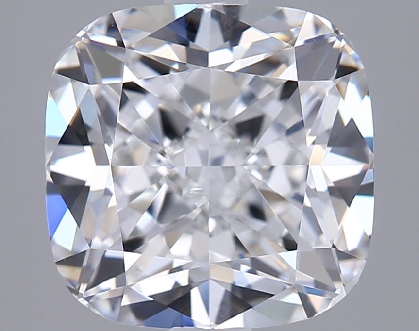 Loose Diamond - CUSHION MODIFIED 2.75ct D VVS2: Loose Diamond - CUSHION MODIFIED 2.75ct D VVS2 Source: This is a real non-mined Diamond that has been grown in a lab Shape: CUSHION MODIFIED Carats: 2.75 Color: D Clarity: VVS2 Certification: IGI