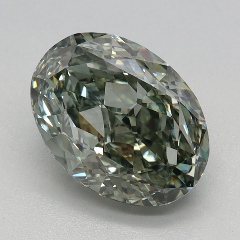 Loose Diamond - OVAL 1.57ct Fancy Intense Green VVS2 (1 of 1)