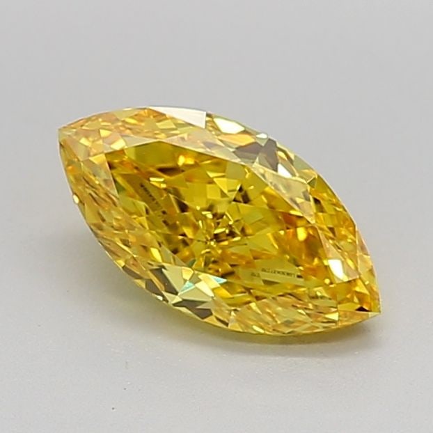 Loose Diamond - MARQUISE 1.27ct Fancy Vivid Yellow VVS1: Loose Diamond - MARQUISE 1.27ct Fancy Vivid Yellow VVS1 Source: This is a real non-mined Diamond that has been grown in a lab Shape: MARQUISE Carats: 1.27 Color: Fancy Vivid Yellow Certification: IGI