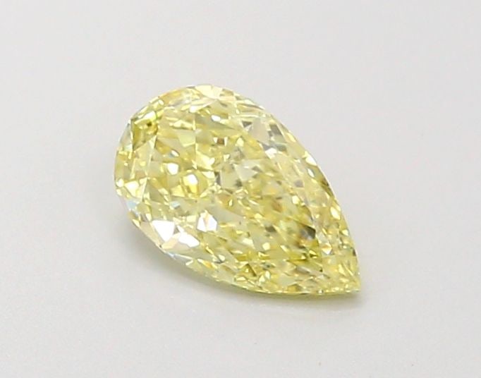 Loose Diamond - PEAR 0.48ct Fancy Intense Yellow VS1: Loose Diamond - PEAR 0.48ct Fancy Intense Yellow VS1 Source: This is a real non-mined Diamond that has been grown in a lab Shape: PEAR Carats: 0.48 Color: Fancy Intense Yellow Certification: IGI Video