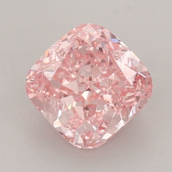 Loose Diamond - CUSHION BRILLIANT 1.39ct Fancy Vivid Pink VS1: Loose Diamond - CUSHION BRILLIANT 1.39ct Fancy Vivid Pink VS1 Source: This is a real non-mined Diamond that has been grown in a lab Shape: CUSHION BRILLIANT Carats: 1.39 Color: Fancy Vivid Pink Certif