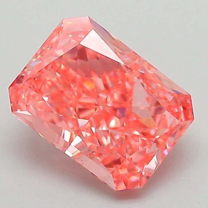 Loose Diamond - RADIANT 1.73ct Fancy Vivid Pink VS1 (1 of 1)