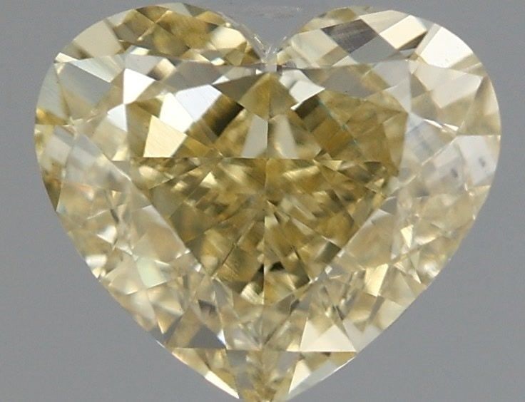 Loose Diamond - HEART 1.13ct Fancy Yellow VVS2: Loose Diamond - HEART 1.13ct Fancy Yellow VVS2 Source: This is a real non-mined Diamond that has been grown in a lab Shape: HEART Carats: 1.13 Color: Fancy Yellow Certification: IGI Video: