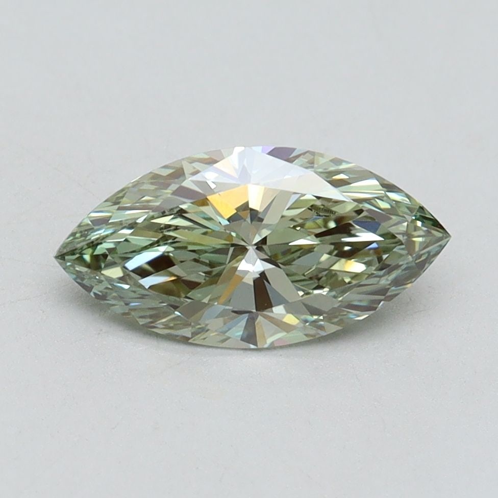 Loose Diamond - MARQUISE 1.05ct Fancy Intense Green VVS2: Loose Diamond - MARQUISE 1.05ct Fancy Intense Green VVS2 Source: This is a real non-mined Diamond that has been grown in a lab Shape: MARQUISE Carats: 1.05 Color: Fancy Intense Green Certification: IG