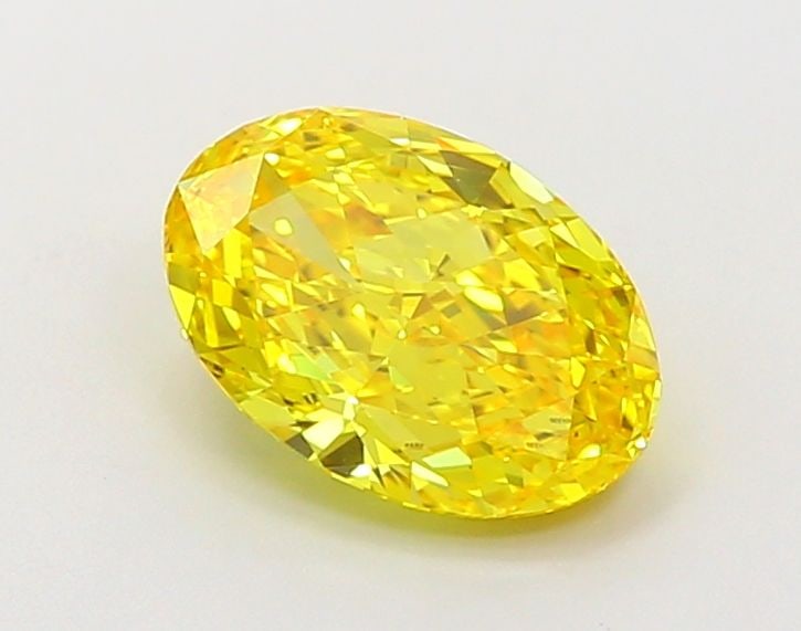 Loose Diamond - OVAL 1.83ct Fancy Vivid Yellow VVS2: Loose Diamond - OVAL 1.83ct Fancy Vivid Yellow VVS2 Source: This is a real non-mined Diamond that has been grown in a lab Shape: OVAL Carats: 1.83 Color: Fancy Vivid Yellow Certification: IGI Video: