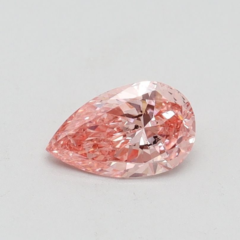 Loose Diamond - PEAR 0.5ct Fancy Vivid Pink SI2: Loose Diamond - PEAR 0.5ct Fancy Vivid Pink SI2 Source: This is a real non-mined Diamond that has been grown in a lab Shape: PEAR Carats: 0.5 Color: Fancy Vivid Pink Certification: IGI Video: