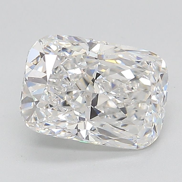 Loose Diamond - CUSHION BRILLIANT 2.2ct D VS2: Loose Diamond - CUSHION BRILLIANT 2.2ct D VS2 Source: This is a real non-mined Diamond that has been grown in a lab Shape: CUSHION BRILLIANT Carats: 2.2 Color: D Clarity: VS2 Certification: IGI Video: