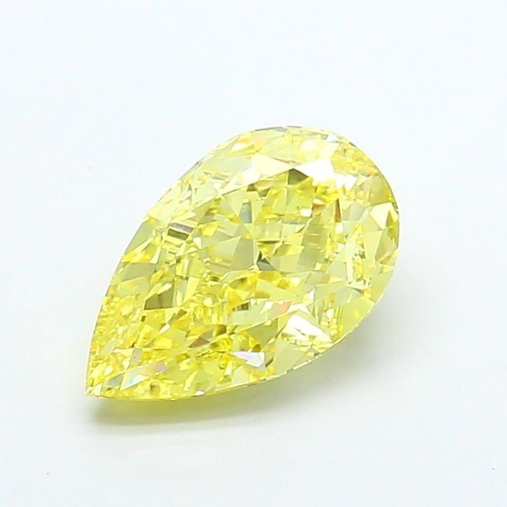 Loose Diamond - PEAR 4.02ct Fancy Intense Yellow VS2: Loose Diamond - PEAR 4.02ct Fancy Intense Yellow VS2 Source: This is a real non-mined Diamond that has been grown in a lab Shape: PEAR Carats: 4.02 Color: Fancy Intense Yellow Certification: IGI Video