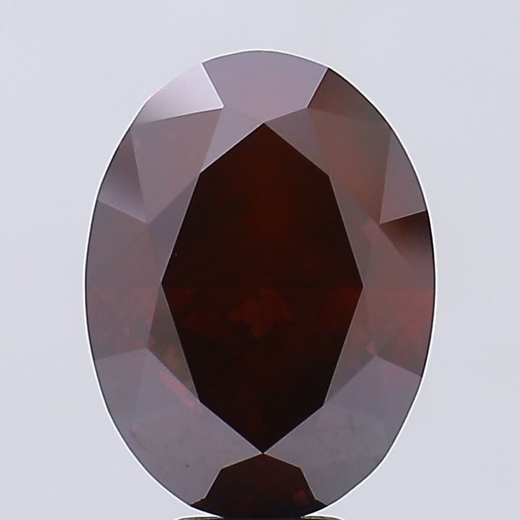 Loose Diamond - OVAL 8.55ct Fancy Vivid Red VS2: Loose Diamond - OVAL 8.55ct Fancy Vivid Red VS2 Source: This is a real non-mined Diamond that has been grown in a lab Shape: OVAL Carats: 8.55 Color: Fancy Vivid Red Certification: NONE Video: