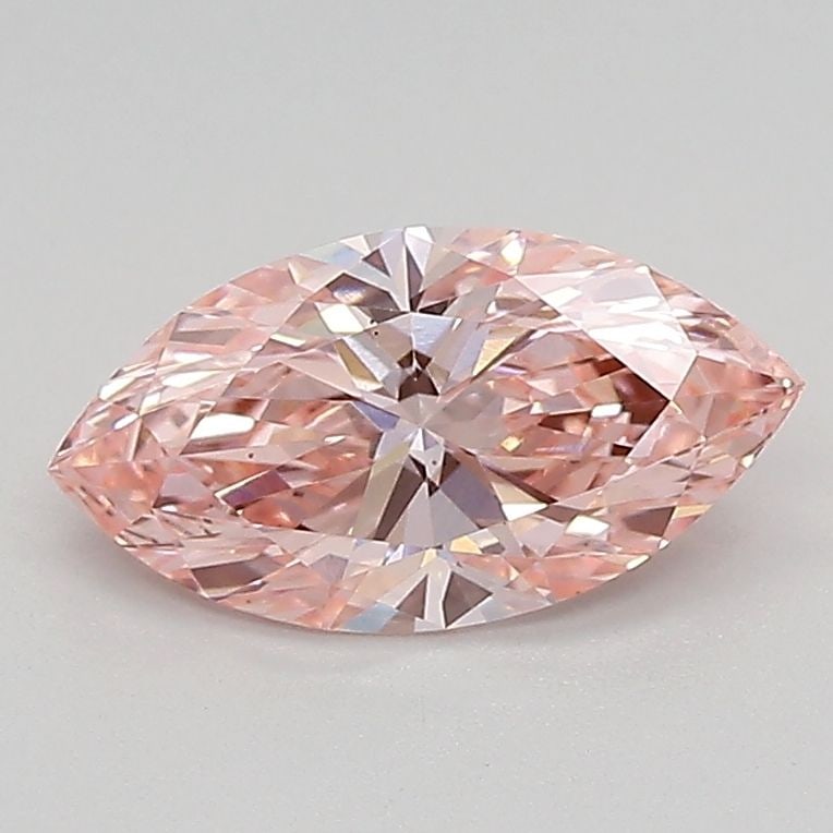 Loose Diamond - MARQUISE 0.97ct Fancy Vivid Pink VS1: Loose Diamond - MARQUISE 0.97ct Fancy Vivid Pink VS1 Source: This is a real non-mined Diamond that has been grown in a lab Shape: MARQUISE Carats: 0.97 Color: Fancy Vivid Pink Certification: IGI Video
