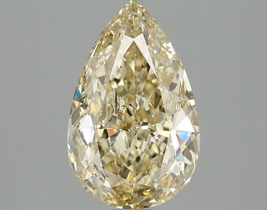 Loose Diamond - PEAR 2.0ct Fancy Intense Yellow VS1: Loose Diamond - PEAR 2.0ct Fancy Intense Yellow VS1 Source: This is a real non-mined Diamond that has been grown in a lab Shape: PEAR Carats: 2.0 Color: Fancy Intense Yellow Certification: IGI Video: