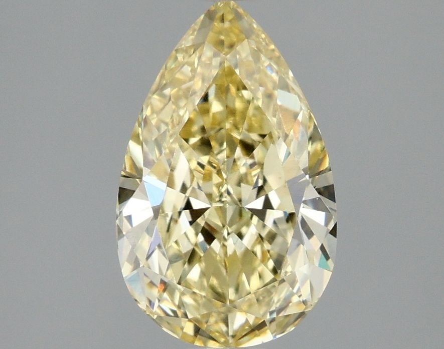 Loose Diamond - PEAR 2.09ct Fancy Intense Yellow VVS2 (1 of 1)