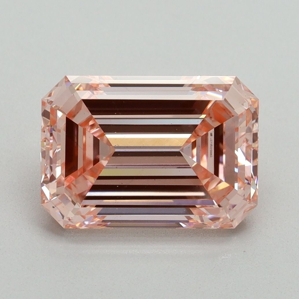 Loose Diamond - EMERALD 3.05ct Fancy Intense Pink VS2: Loose Diamond - EMERALD 3.05ct Fancy Intense Pink VS2 Source: This is a real non-mined Diamond that has been grown in a lab Shape: EMERALD Carats: 3.05 Color: Fancy Intense Pink Certification: IGI Vid
