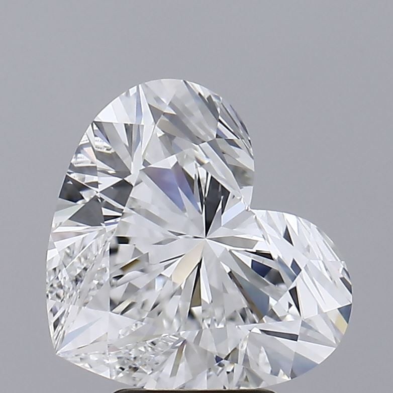 Loose Diamond - HEART 5.01ct F VVS2: Loose Diamond - HEART 5.01ct F VVS2 Source: This is a real non-mined Diamond that has been grown in a lab Shape: HEART Carats: 5.01 Color: F Clarity: VVS2 Certification: IGI Video: